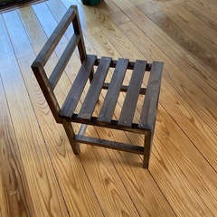 ハンドメイド　ガーデン用椅子　