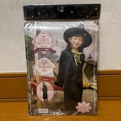 ハロウィン衣装　ガールズ魔女　110〜130cm