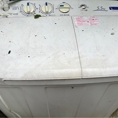 【無料】2層式洗濯機