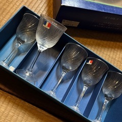 【決定しました】
グラス5セット