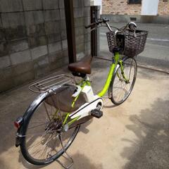 お話し中！　パナソニック電動アシスト自転車