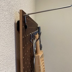 賃貸でもOK◎便利収納ウォールフックの画像