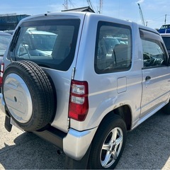 【支払総額11.8万円】激安オフロード車！パジェロミニ4WDターボ車検令和9年6月タイベル交換済み社外アルミ冷暖房確認済み機関良好！の画像