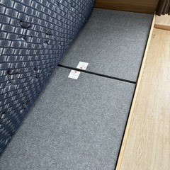 【0円】Serta（サータ）シングルベッド 譲ります【マットレス付き】の画像