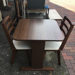テーブルセット／ニトリ製の画像