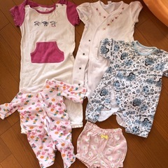 50〜80センチ　11点　女の子　夏服　赤ちゃんの画像