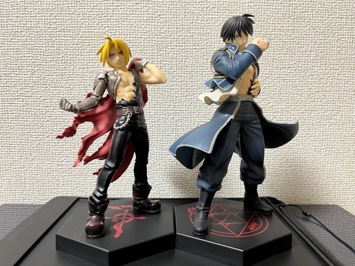 エドワード・エルリック & ロイ・マスタング フィギュア