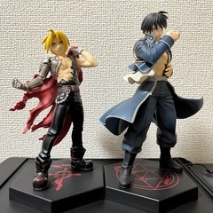 エドワード・エルリック & ロイ・マスタング フィギュアの画像