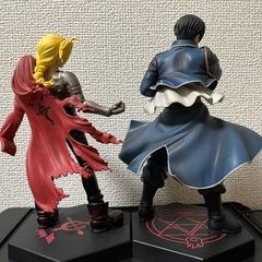 エドワード・エルリック & ロイ・マスタング フィギュアの画像