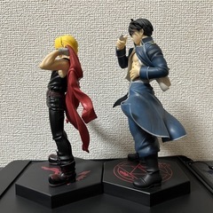 エドワード・エルリック & ロイ・マスタング フィギュアの画像