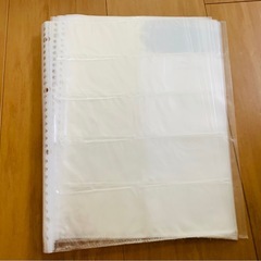 A4 30穴　名刺用クリアポケット