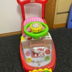 キティちゃん手押し車の画像