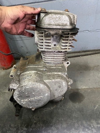 エイプ50 エンジン　ジャンク