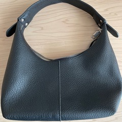 ワンハンドルバック　ハーフムーン　黒