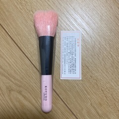 新品未使用　熊野筆ハートチークブラシ