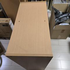 【2個セット】カラーボックス 2列タイプ　ナチュラルの画像