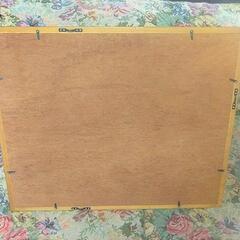 絵 額付  裏面 毎日芸術賞 宇治山 哲平作と書かれていますが、真贋はわかりません。の画像