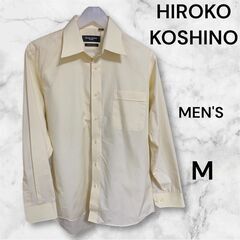 HIROKO KOSHINO HOMME シャツ Mサイズ 綿ポ...
