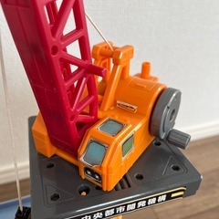 トミカ　パワークレーン　建設現場の画像