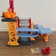 トミカ　パワークレーン　建設現場の画像