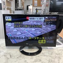 19型テレビ シャープ 2016年 LC-19K30 テレビ て...
