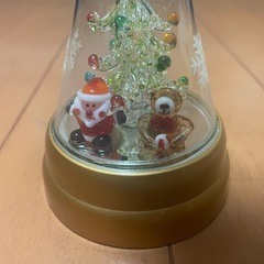 ガラス　クリスマスツリーの画像