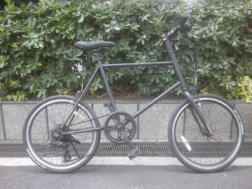 【直接引き取り限定】自転車　ミニベロ　20インチ　中古　サビあり　故障無し ミニベロ20インチの中古が安い！激安で譲ります・無料であげます