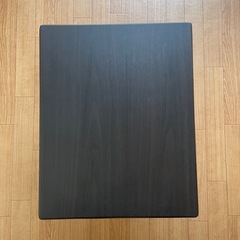 【ニトリ】折りたたみ座卓デスク/ローテーブル　ダークブラウンの画像