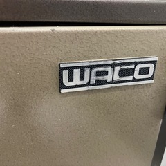 I2506-147 WACO ダイアル式金庫 カギ・解除ナンバー付き バラ売り不可 キズ汚れ有りの画像