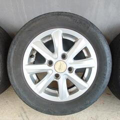 軽自動車用タイヤホイールの画像