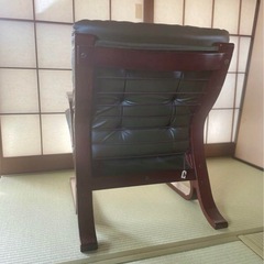 冨士ファニチア / FUJI FURNITURE ビンテージ　1人がけソファーの画像
