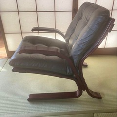 冨士ファニチア / FUJI FURNITURE ビンテージ　1人がけソファーの画像