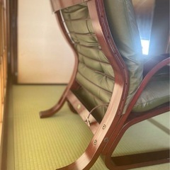 冨士ファニチア / FUJI FURNITURE ビンテージ　1人がけソファーの画像
