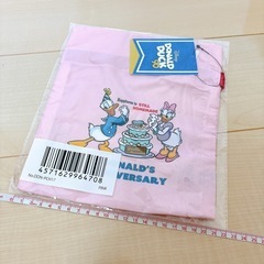 新品未開封　ドナルド　巾着