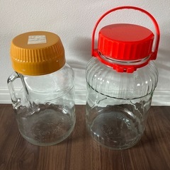 果実酒等の保存瓶 4Lと5Lセット