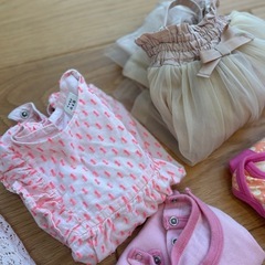 60〜80㎝女の子服 14着まとめ売りの画像