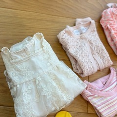 60〜80㎝女の子服 14着まとめ売りの画像