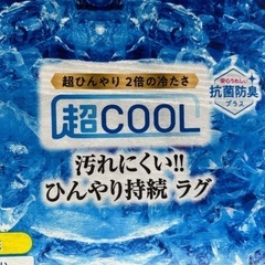 超COOL ラグ 2畳の画像