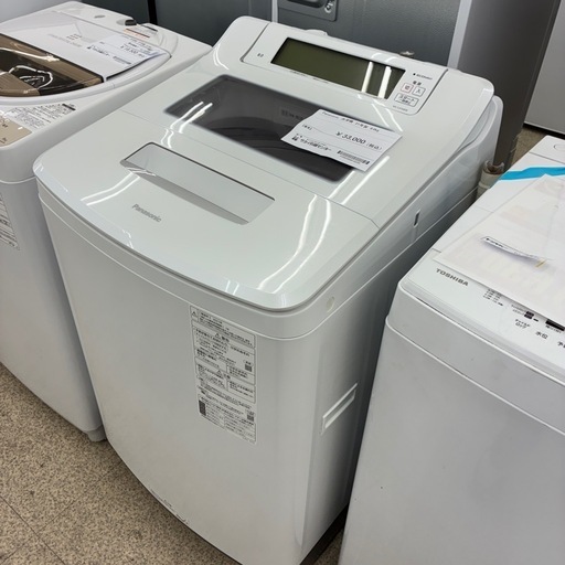 リユースのサカイ東金店　Panasonic洗濯機　  21年製　8kg TJ12538