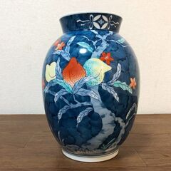 伊万里焼 鍋島青山 花瓶 未使用　日本の陶磁壺 茶道具 有田焼肥...