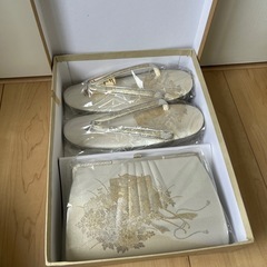 佐賀錦織調　草履バッグセット