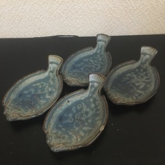 お魚小皿(4枚)