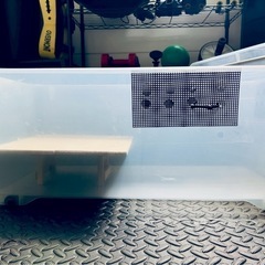 大きく快適　ハムスターケージ【DIY】　床材、サンド　　の画像