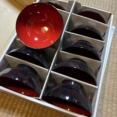 お椀10セットの画像