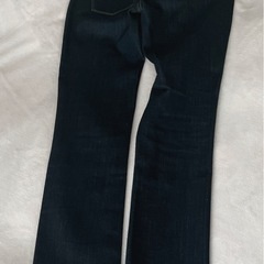 【美品】ユニクロ UNIQLO UJ スキニーフィットストレートデニム ジーンズ 25の画像