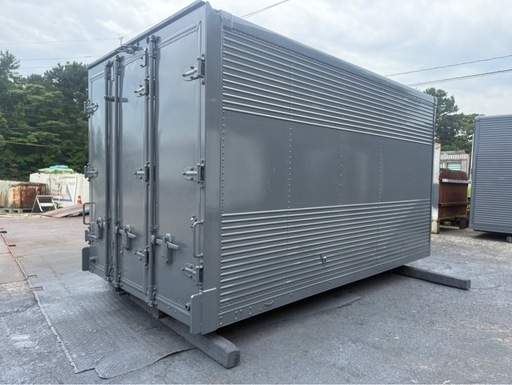 No.848 ⚠️ アルミバン 2t 車 アルミ 箱 バイク 倉庫 トラック