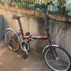 折りたたみ自転車（Mini AL-FDB207）の画像