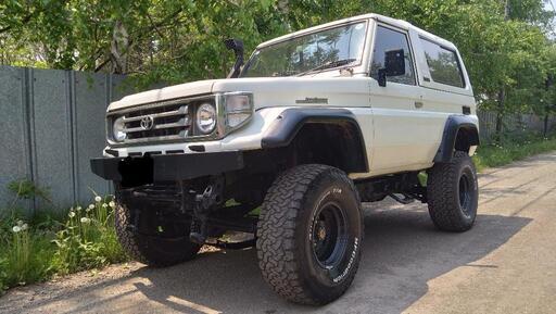 ランクル73 純正シャックル　HZJ73 ランドクルーザー ランクル73 4.2 ZX FRPトップ ディーゼル4WD オートマ車両純正