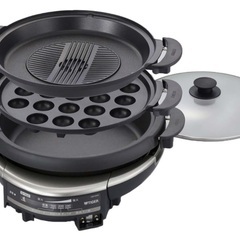 タイガー　グリルなべ　CQD-A120 TB　ボルドーブラウン　...