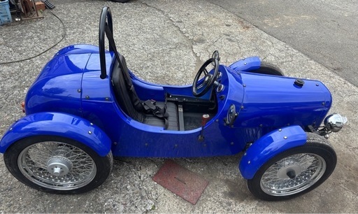クラシックミニカー　ブルー　中古